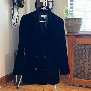 Black Velvet Blazer